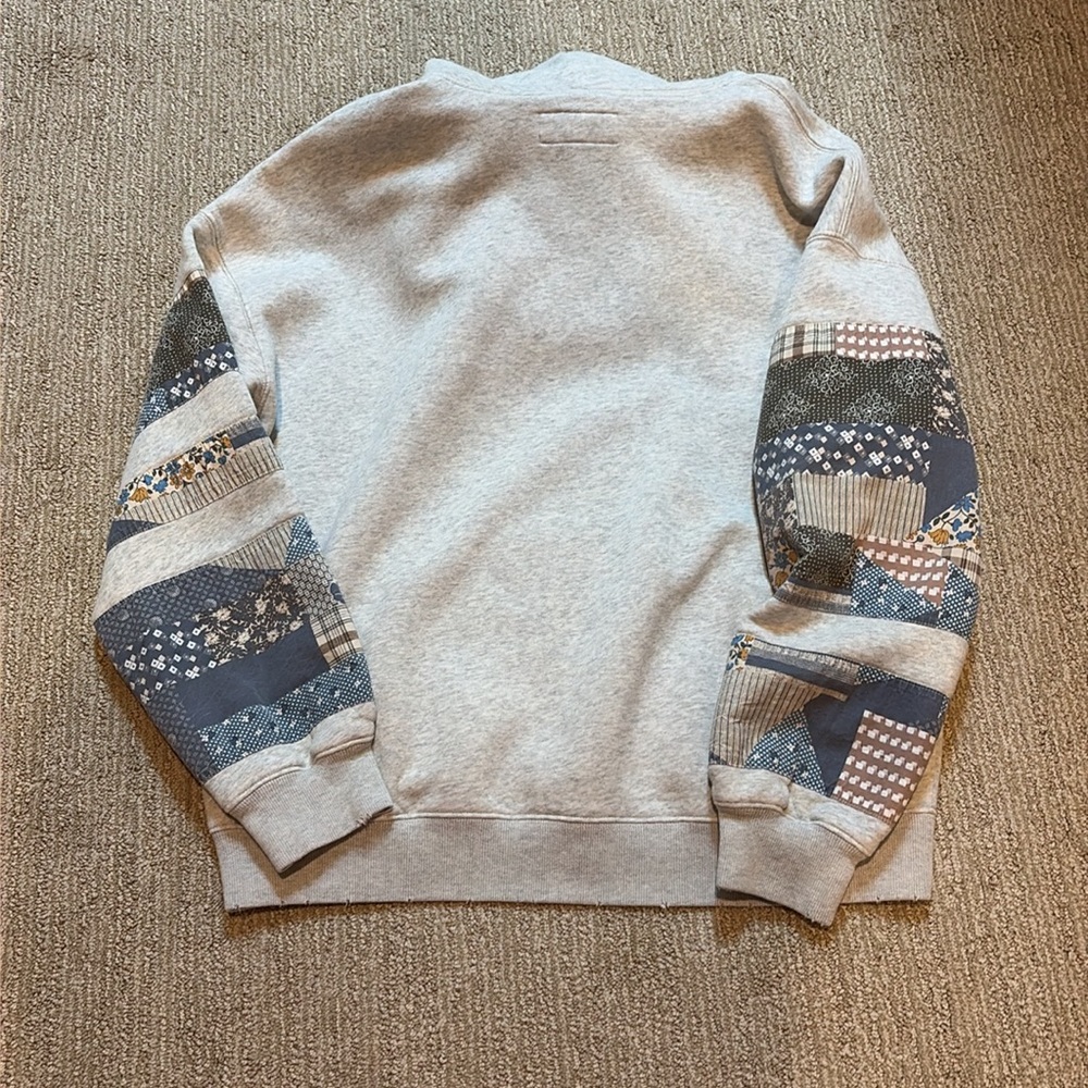 Abercrombie & Fitch patchwork hoodie size M(Unisex) - Picture 3 of 3